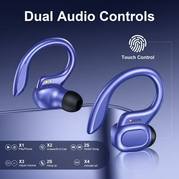 Red Wireless Earbuds - New - Picture 4 of 7